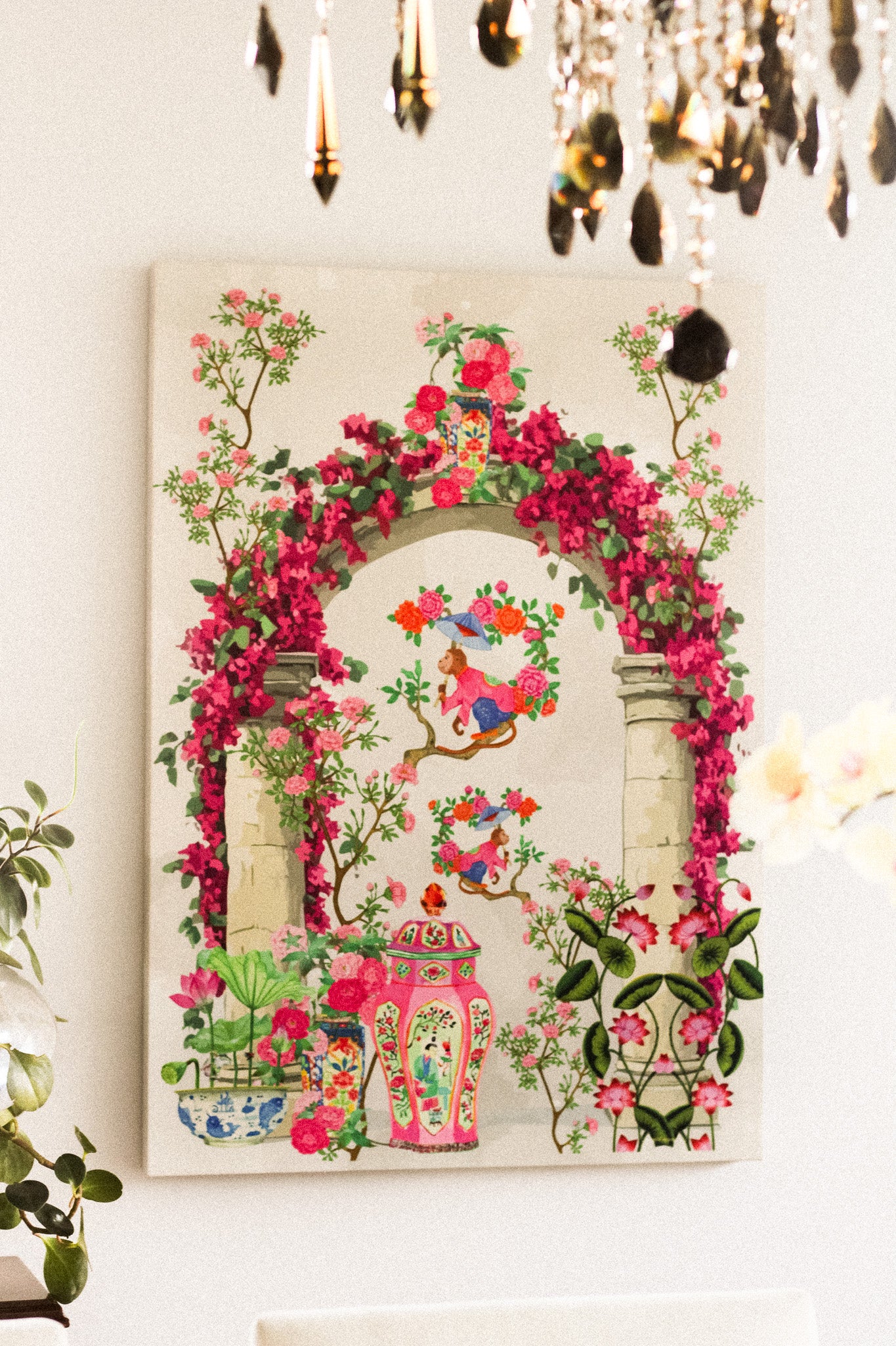 Cuadro Flowering . 90 x 63 cm