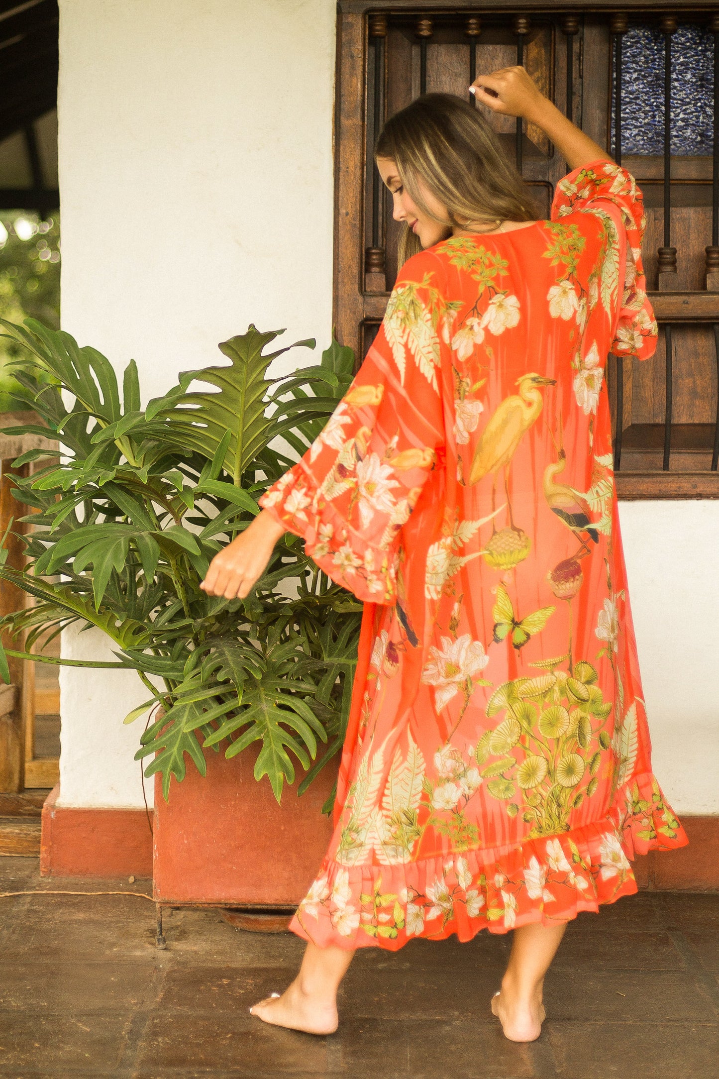 Kimono Naranja