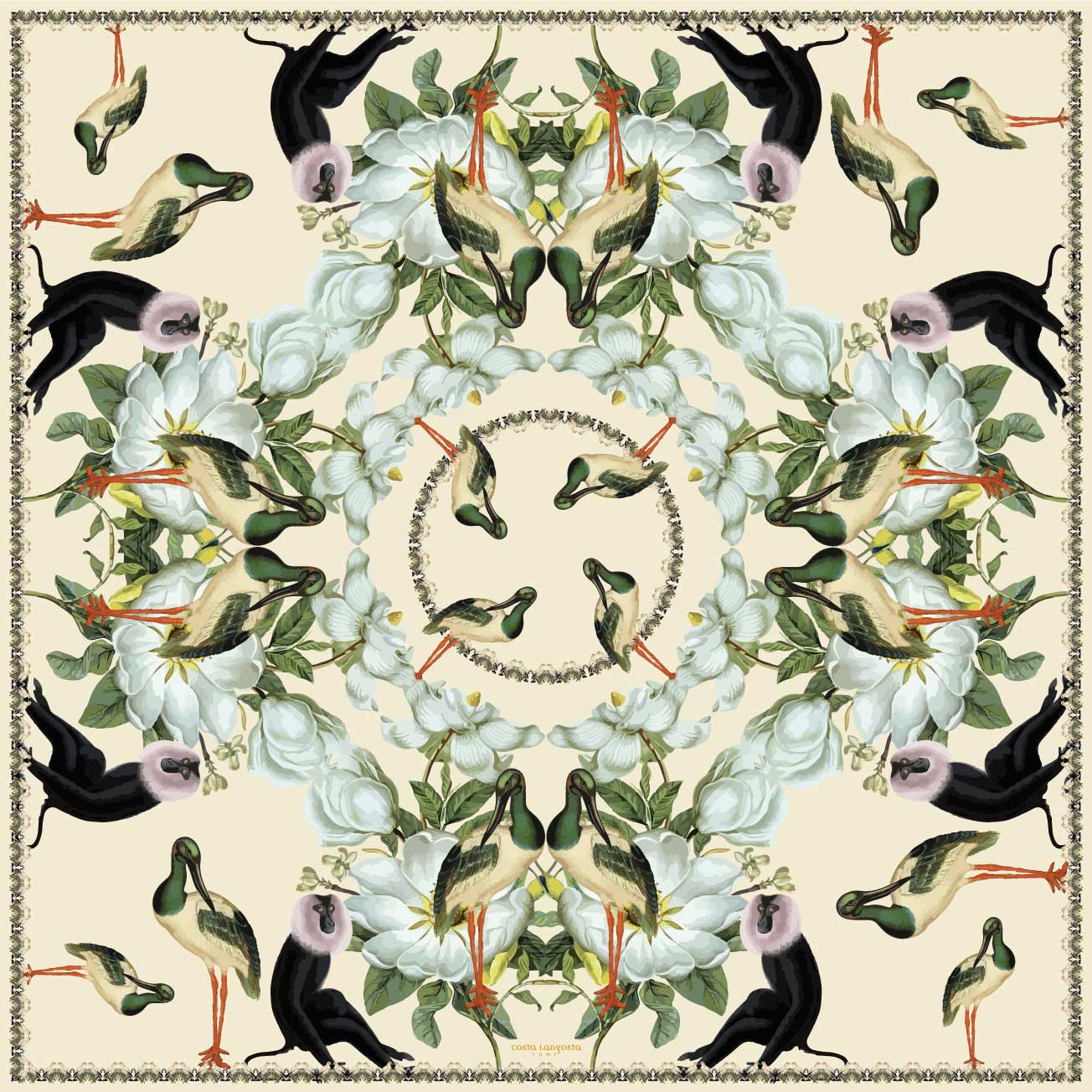 Servilletas White Heron