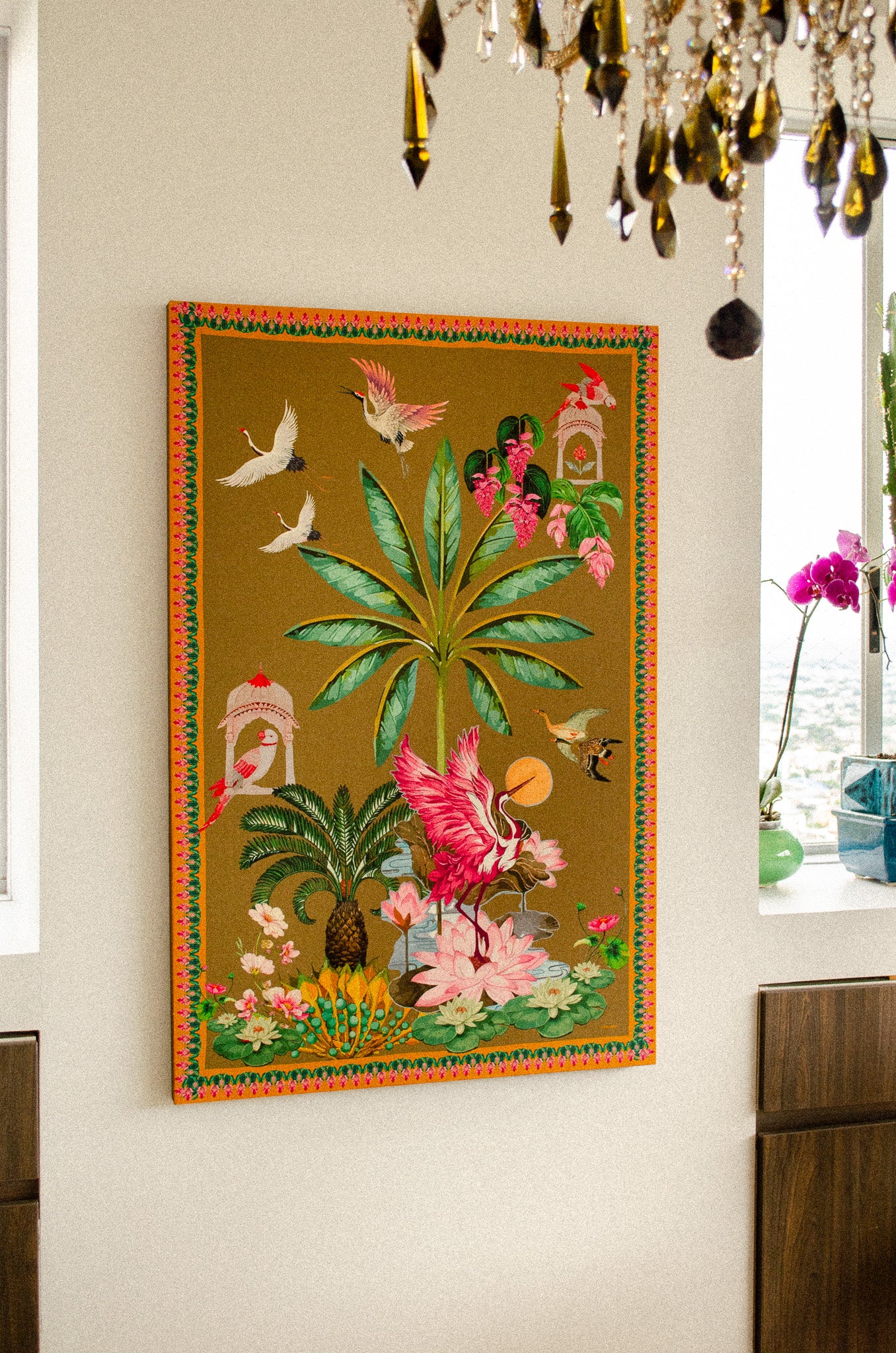 Cuadro Contemplation . 116 x 76 cm