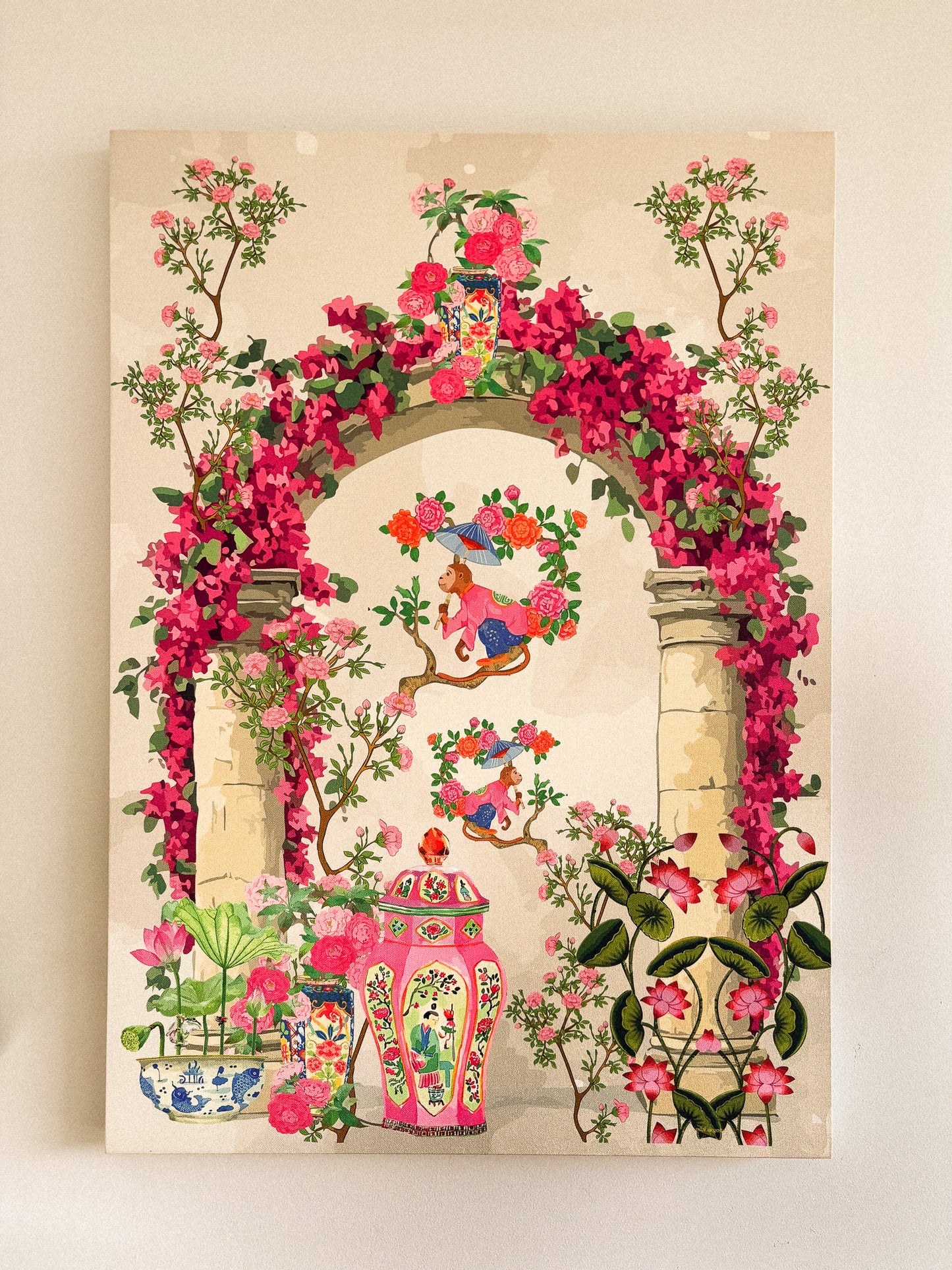 Cuadro Flowering . 90 x 63 cm