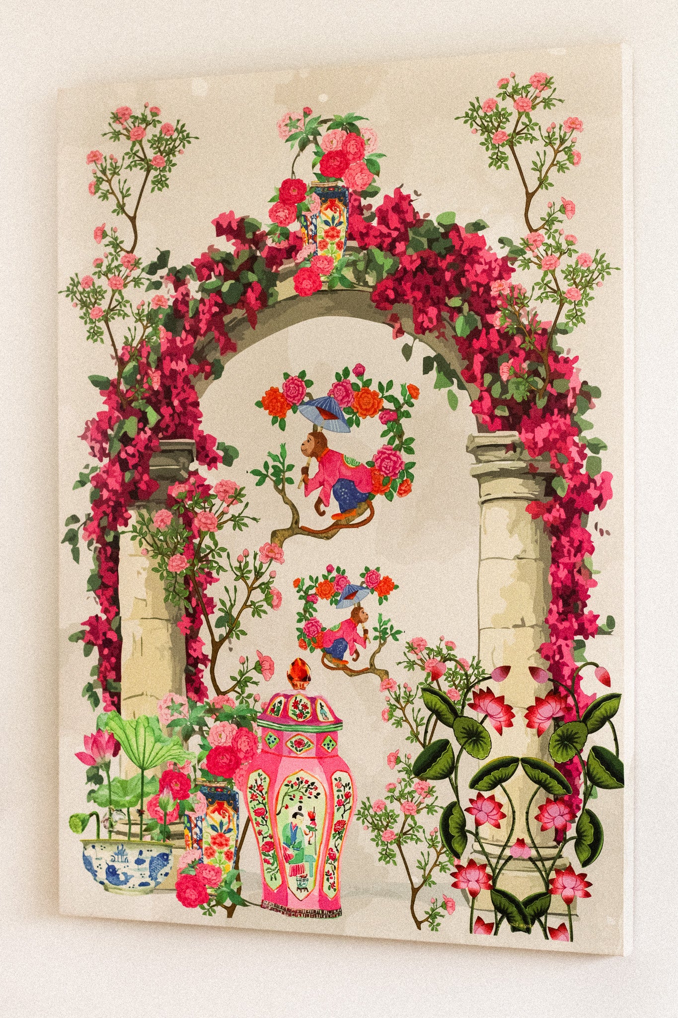 Cuadro Flowering . 90 x 63 cm