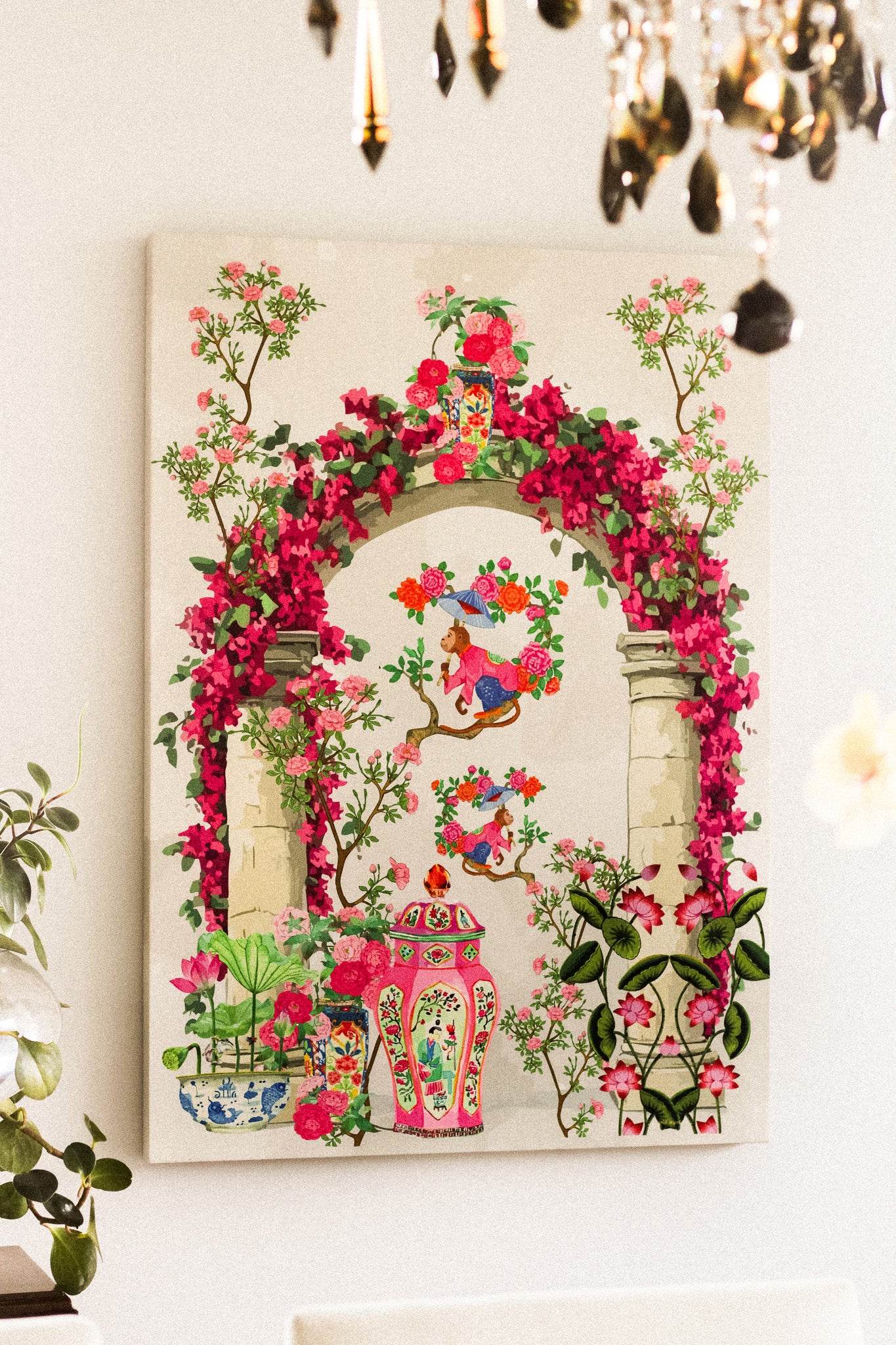 Cuadro Flowering . 90 x 63 cm