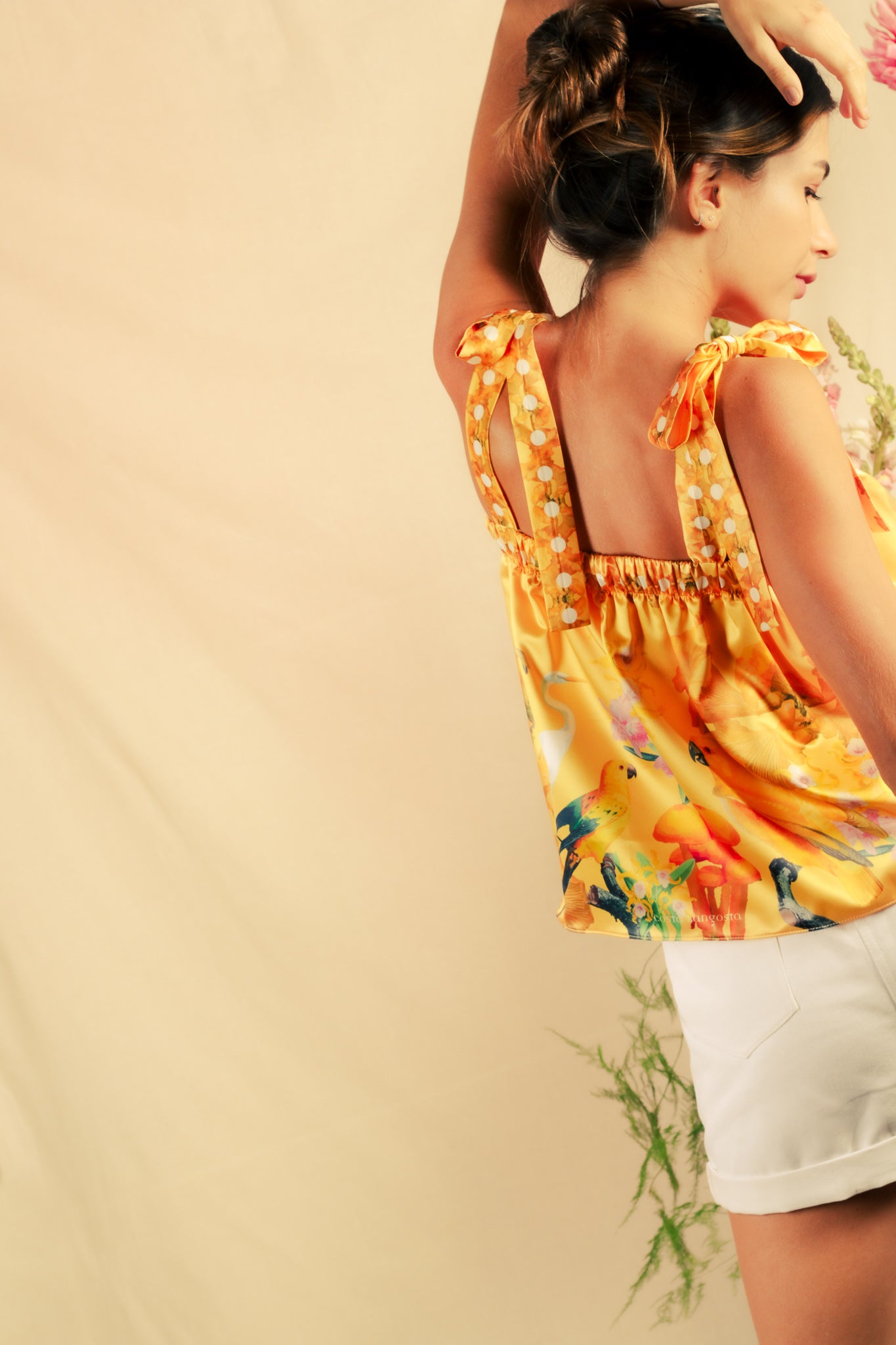 Blusa tiras Sunshine